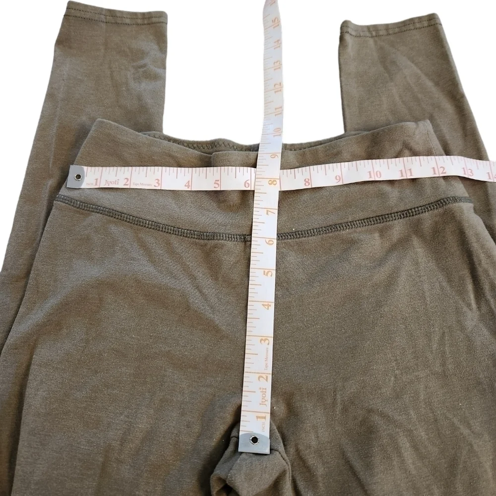 Aerie Heathered Green Leggings Medium